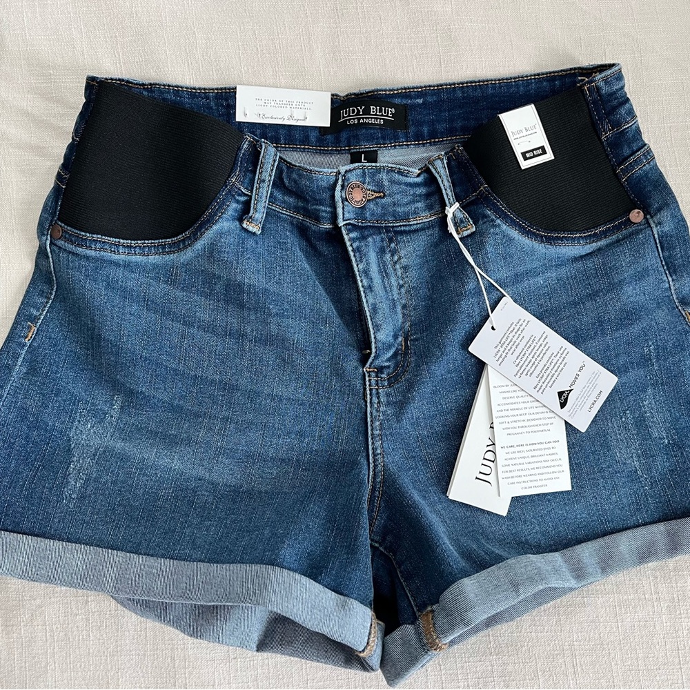 NWT JUDY BLUE JEAN SHORTS
